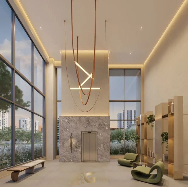 Lobby condomínio MAC Vila Clementino São Paulo