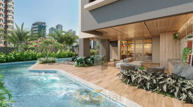 Piscina ampla condomínio MAC Vila Mariana São Paulo