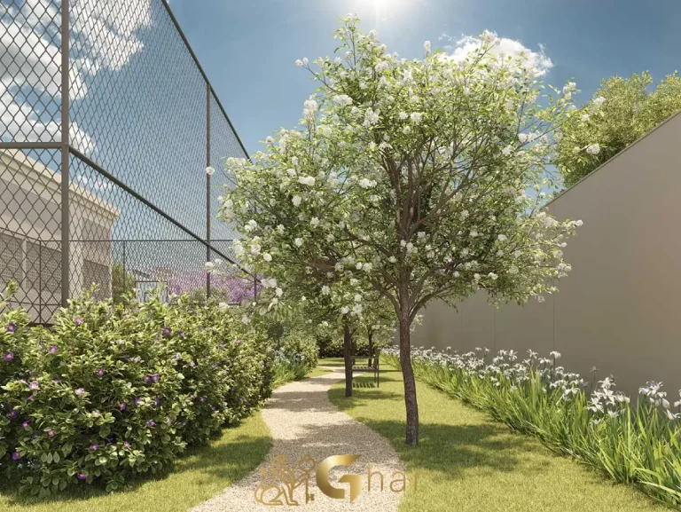 Pista de caminhada no condomínio Mooca Città Firenze