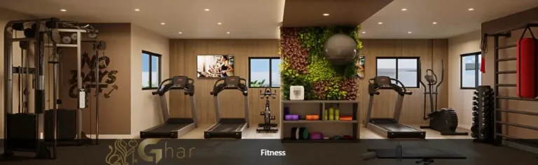 Academia fitness no condomínio Mundo Apto Elevato Brooklin em São Paulo