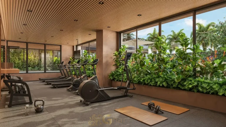 Academia completa no Nuv Moema com equipamentos modernos