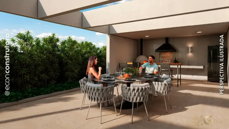 Forno de pizza no condomínio Peak Vila Olímpia em São Paulo