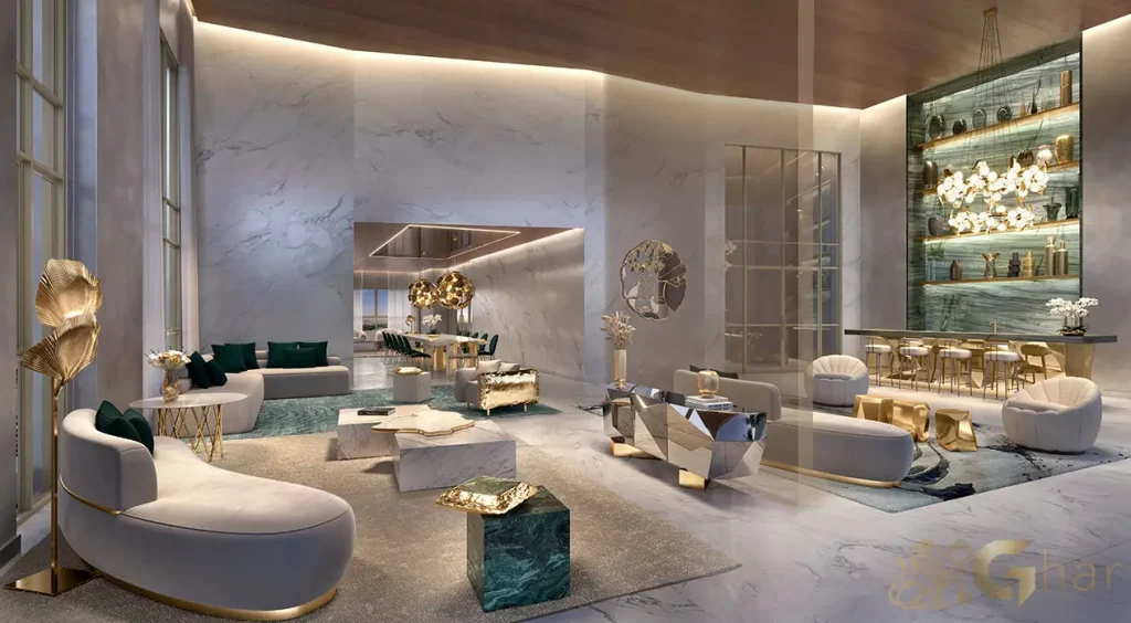 Petra Brooklin salão de festas gourmet condomínio