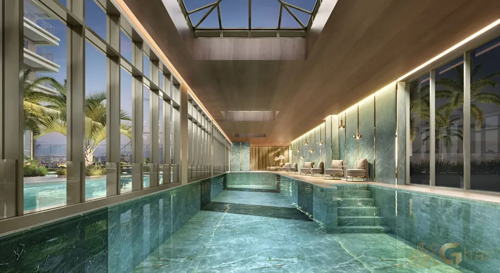 Petra Brooklin piscina coberta condomínio alto padrão