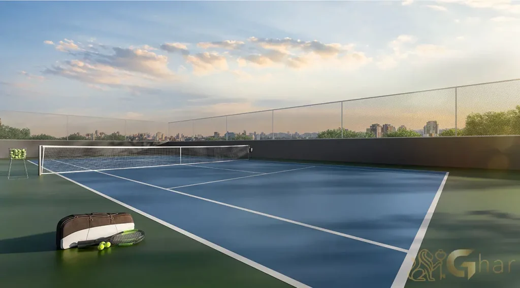 Petra Brooklin quadra de tênis lazer esportivo condomínio