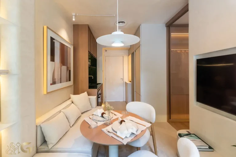 Apartamento decorado de 1 dormitório no QG Cardoso de Melo Vila Olímpia