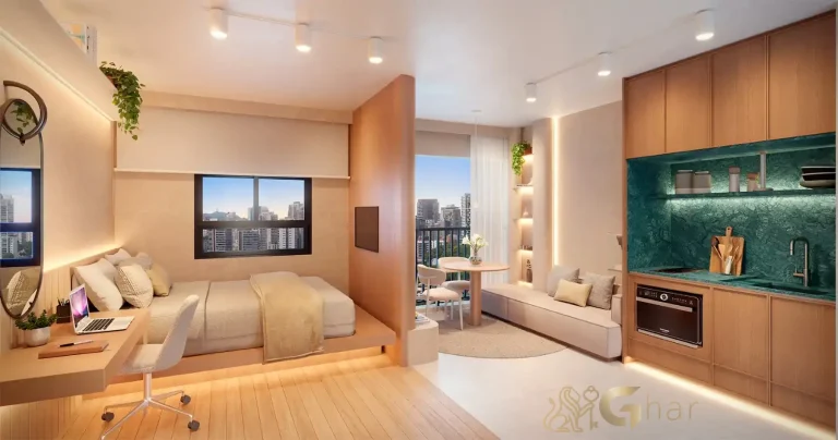 Apartamento decorado living no QG Cardoso de Melo by You,Inc Vila Olímpia