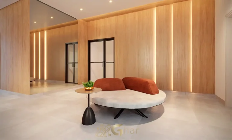 Lobby moderno no QG Cardoso de Melo by You,Inc Vila Olímpia em São Paulo