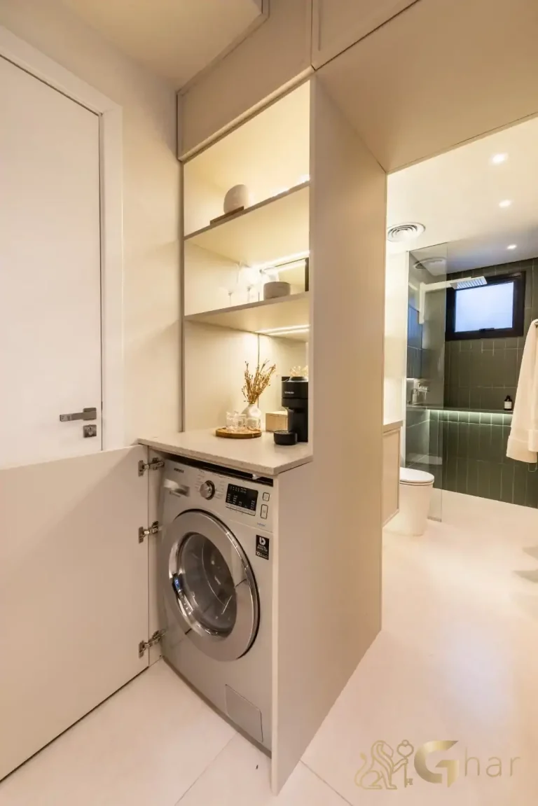 Cozinha e banheiro decorados no QG Vila Nova Conceição by You,Inc em São Paulo