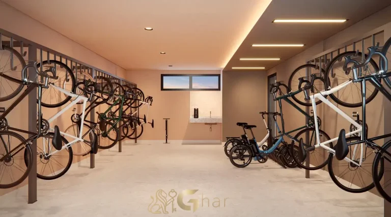 Bicicletário no QG Vila Nova Conceição by You,Inc em São Paulo