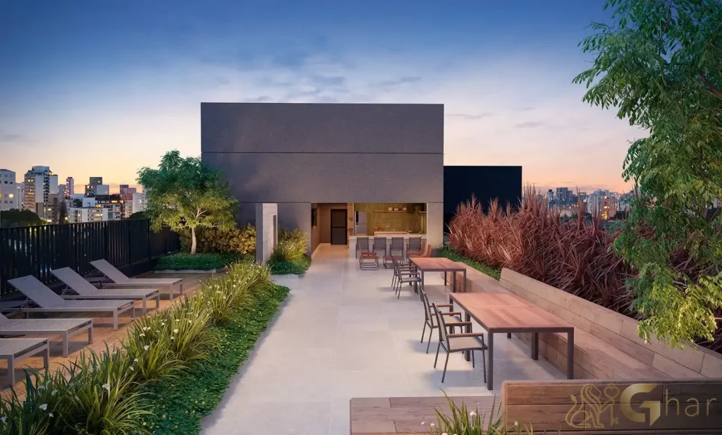 Churrasqueira na cobertura do QG Vila Nova Conceição by You,Inc em São Paulo