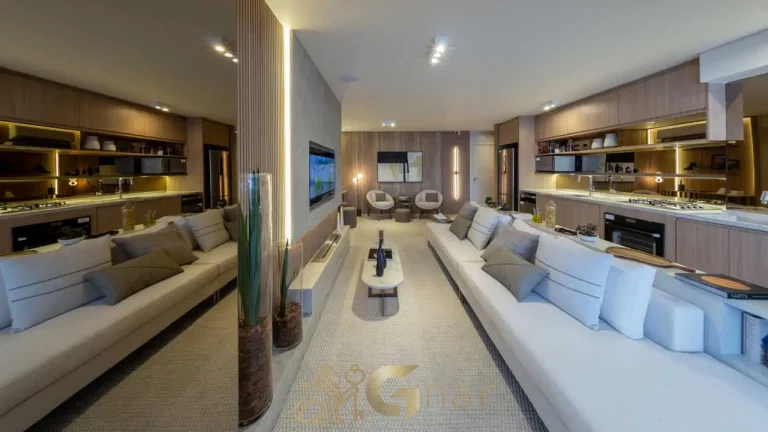 Apartamento decorado 109 m² living no Recanto Oliveiras Jardim das Perdizes