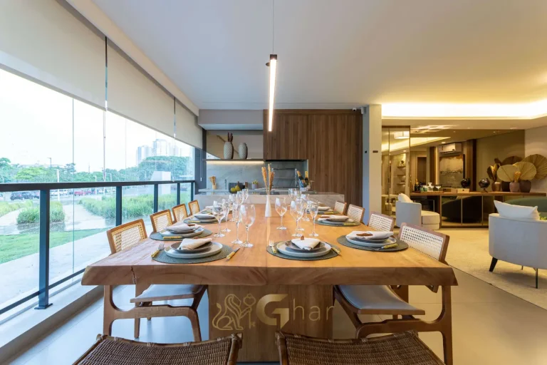 Varanda apartamento decorado Reserva Figueiras Jardim das Perdizes