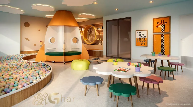 Brinquedoteca no Reserva Figueiras Jardim das Perdizes