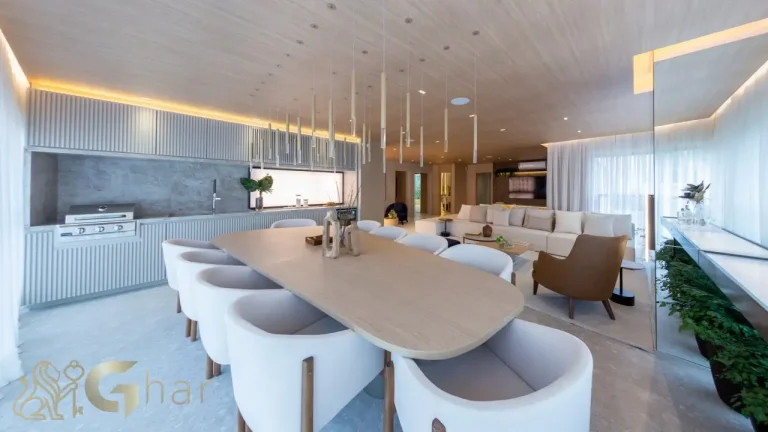 Terraço apartamento decorado Reserva Flamboyant Jardim das Perdizes