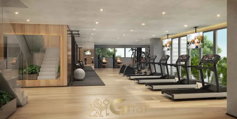 : Academia fitness no Reserva Flamboyant Jardim das Perdizes