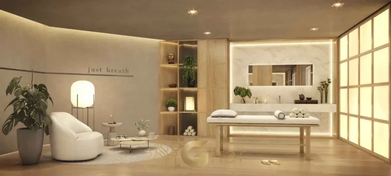 Espaço massagem no Reserva Flamboyant Jardim das Perdizes