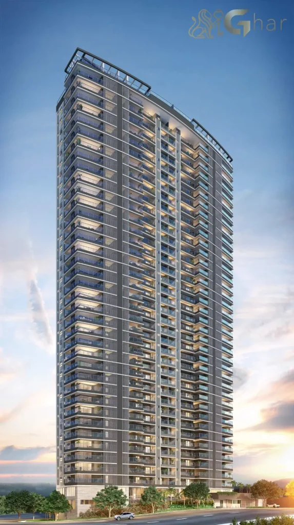 Fachada do Reserva Flamboyant Jardim das Perdizes em São Paulo