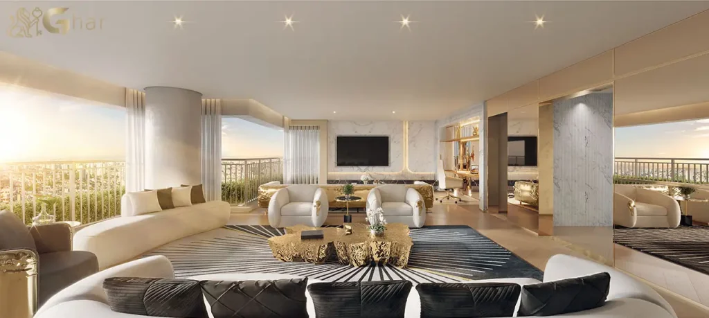 Apartamento decorado living Soleil Residences by Boca do Lobo Chácara Klabin São Paulo