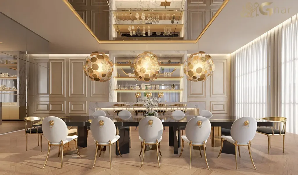 Salão de festas Soleil Residences by Boca do Lobo Chácara Klabin São Paulo