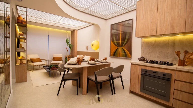 Cozinha decorada apartamento 62m² Soul of Madalena Vila Madalena São Paulo