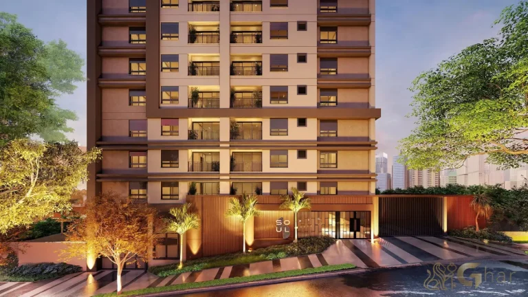 Fachada noturna Soul of Madalena Vila Madalena São Paulo