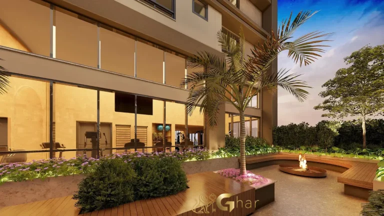 Fireplace decorativo condomínio Soul of Madalena Vila Madalena São Paulo