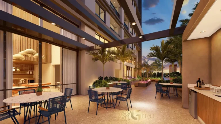 Lounge piscina condomínio Soul of Madalena Vila Madalena São Paulo