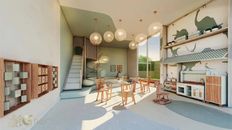 Brinquedoteca colorida e segura no Splend Moema