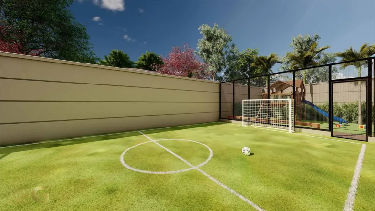 Mini campo de futebol no Splend Moema