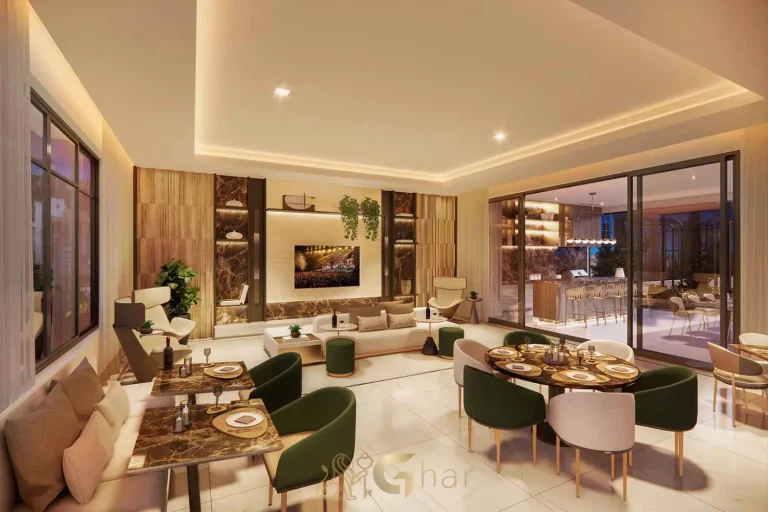 Salão de festas moderno e elegante no Splend Moema