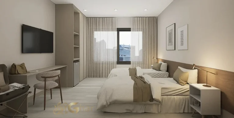 Guest suite elegante no Stay Moema by Helbor