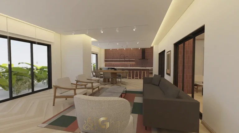 Living gourmet compartilhado no Stay Moema by Helbor