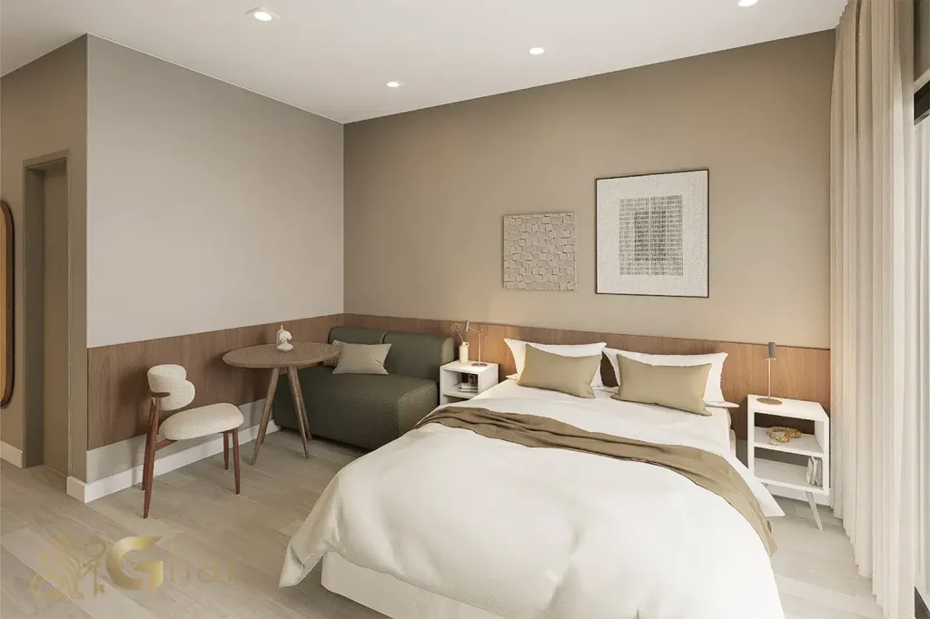 Ambientes do studio compacto no Stay Moema by Helbor