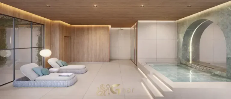 Sauna seca e spa Taj Residences Ibirapuera São Paulo