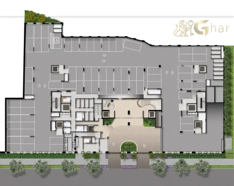 Planta implantação acesso Taj Residences Ibirapuera São Paulo