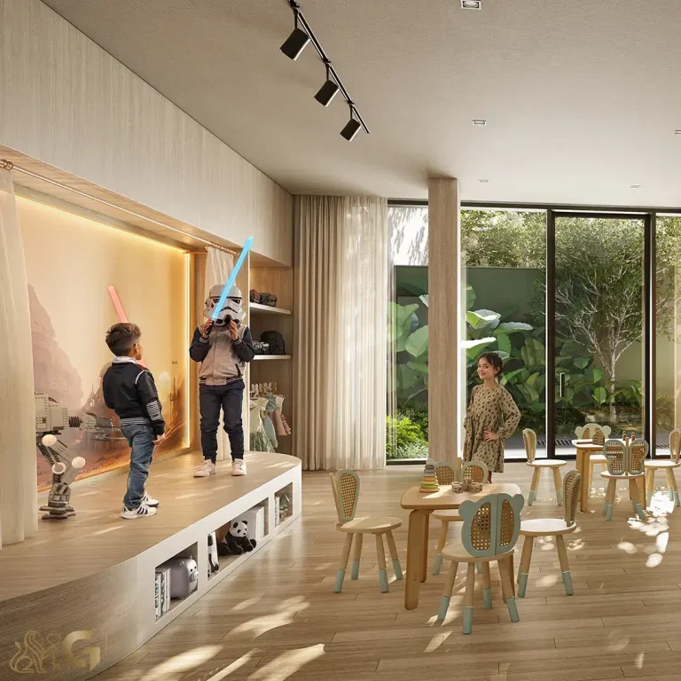 Brinquedoteca no condomínio Tess Brooklin em São Paulo