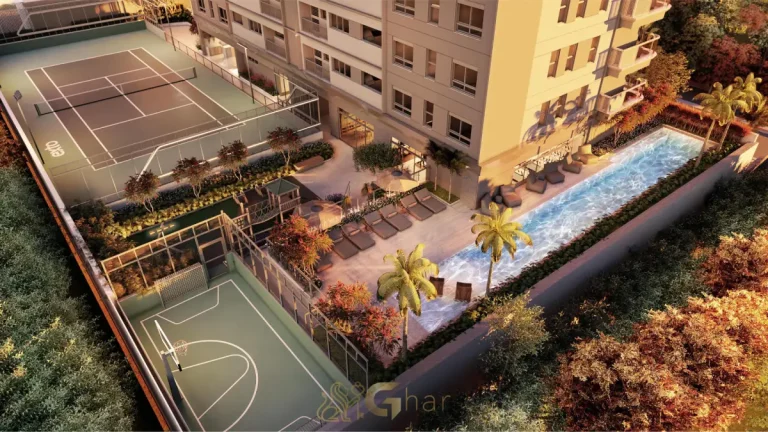 Área de lazer completa do The View Ibirapuera