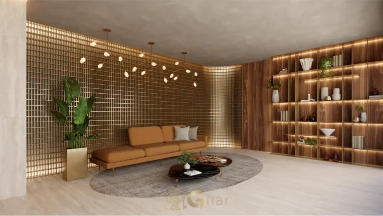 Lobby de luxo no The View Ibirapuera