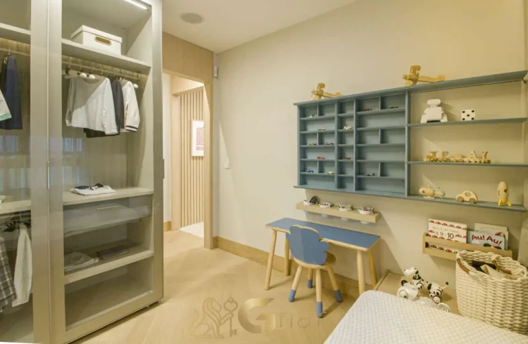 Apartamento decorado quarto 3 144m² Unik Residence São Paulo