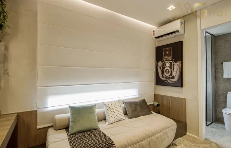 Apartamento decorado quarto suíte 3 177m² Unik Residence