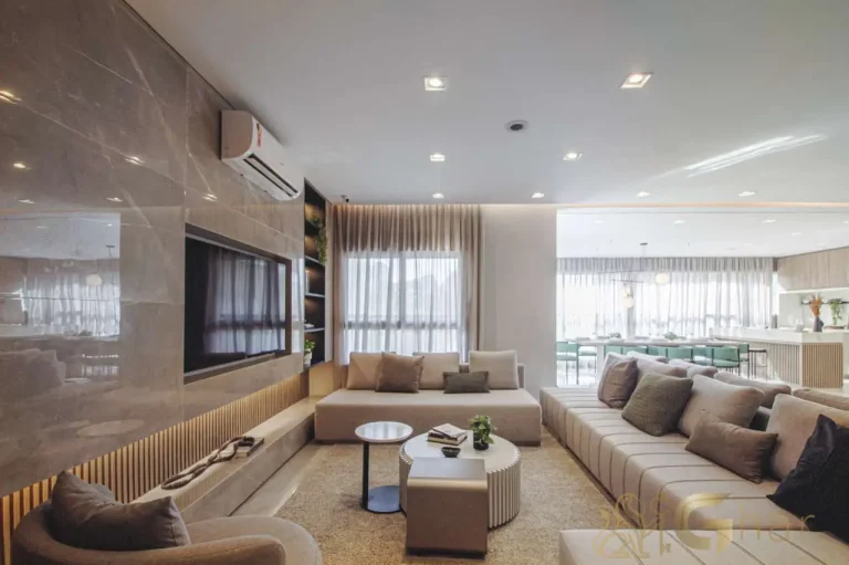 Apartamento decorado sala ampla 177m² Unik Residence São Paulo