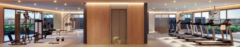 Academia moderna Unik Residence Nova Klabin São Paulo