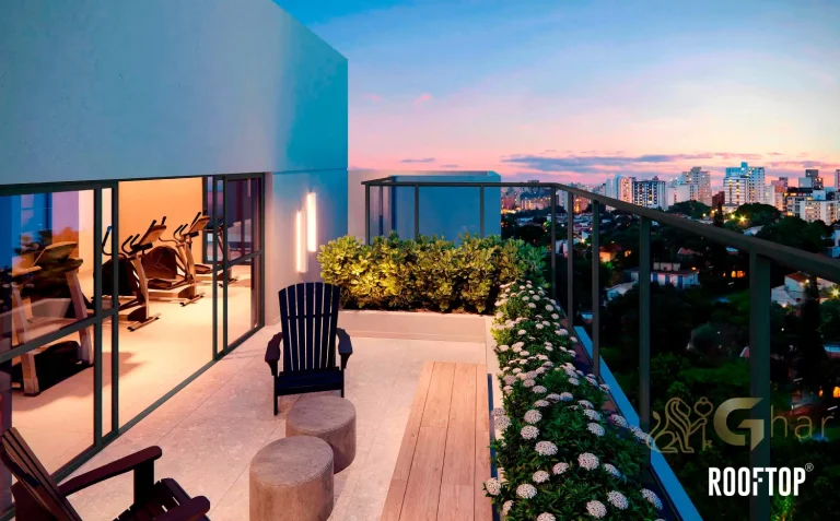 Academia rooftop fitness Unik Residence Nova Klabin São Paulo