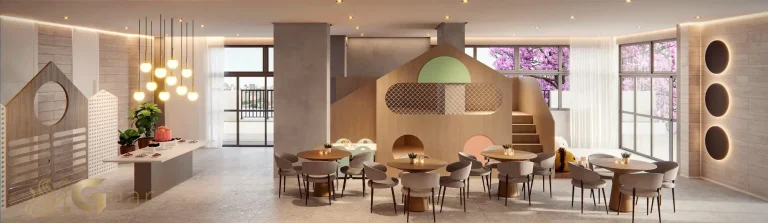 Salão de festas infantil Unik Residence Nova Klabin São Paulo