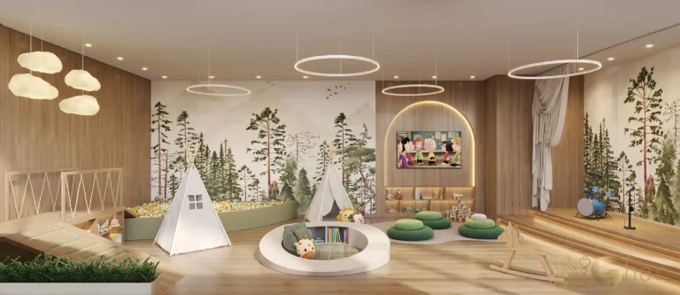 Brinquedoteca infantil no Villares Parada Inglesa em São Paulo