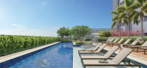 Piscina com raia de 25m no Villares Parada Inglesa em São Paulo