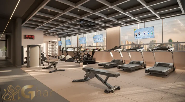 Espaço de academia fitness no Voga Flórida Brooklin São Paulo