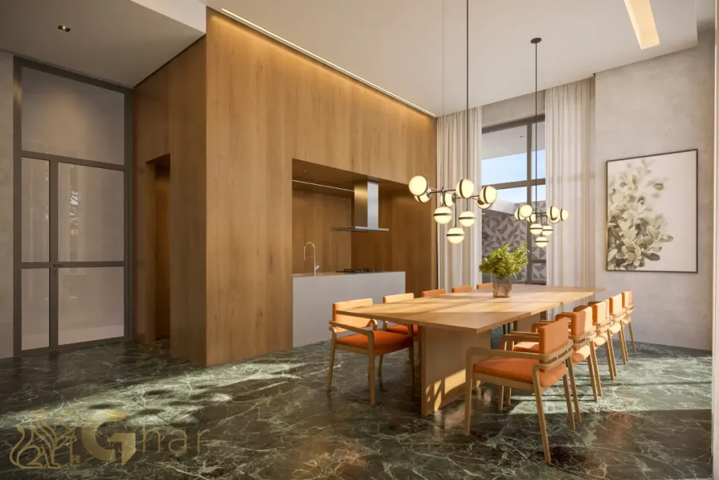 Espaço gourmet no condomínio Voga Flórida Brooklin São Paulo