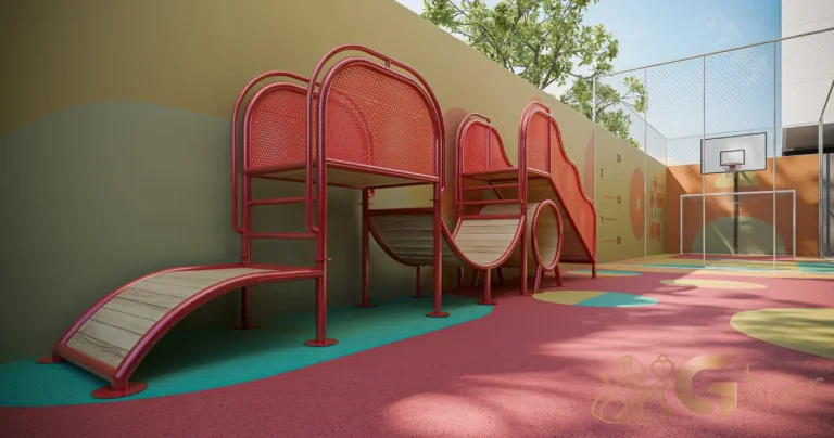 Playground e quadra recreativa no Voga Flórida Brooklin São Paulo